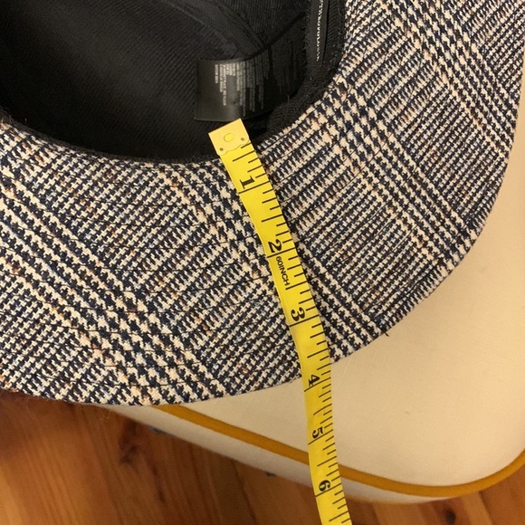Anthropologie houndstooth hat new one size main image 6